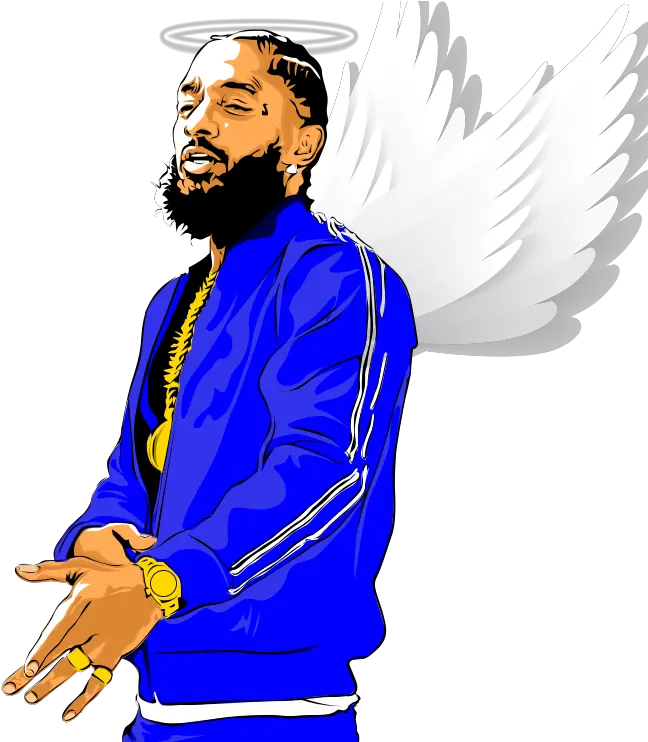 Cartoon Nipsey Hussle