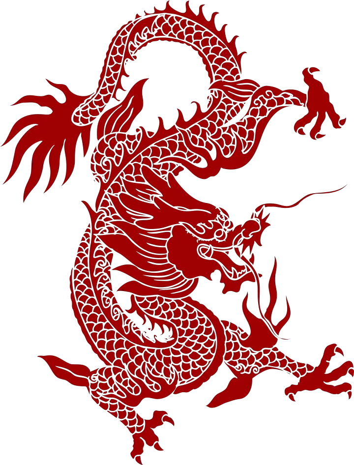 Chinese Dragon Pattern Chinese Dragon Transparent Background