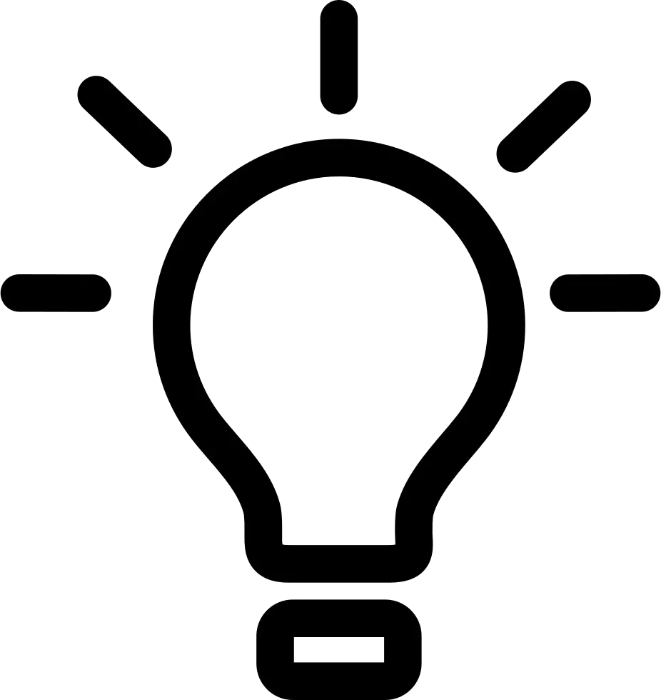 Lightbulb Lightbulb Icon Png