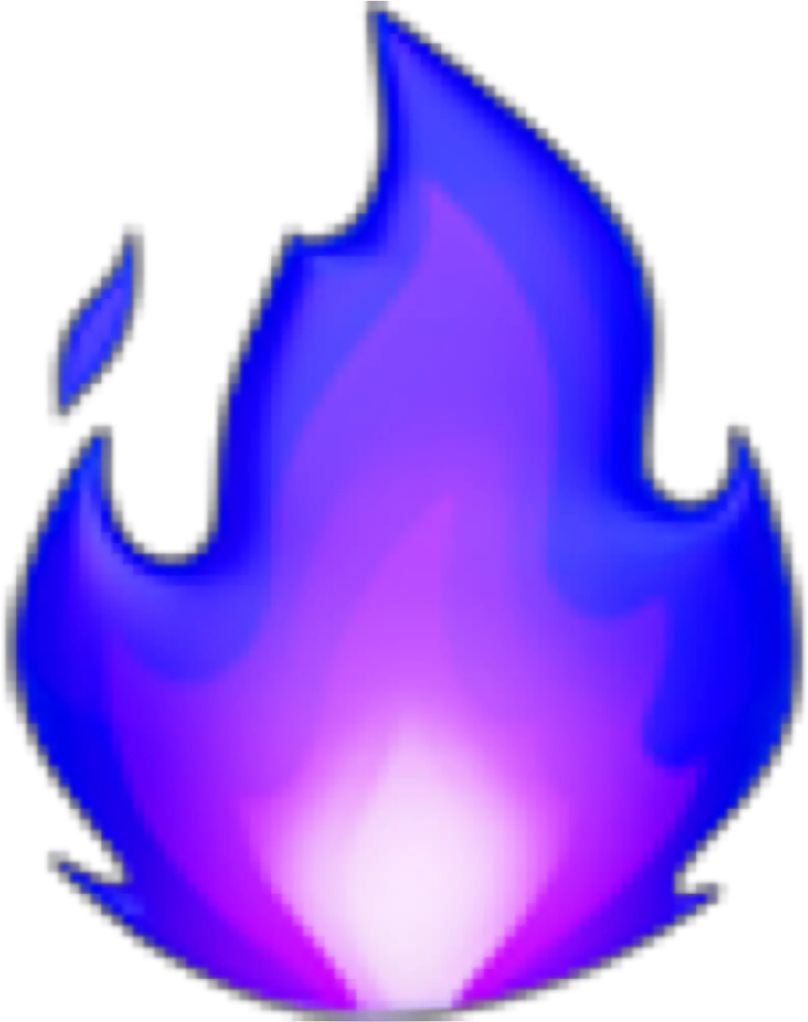fire fuego blue azul violet violeta emoji freetoedit Iphone Fire Emoji Png