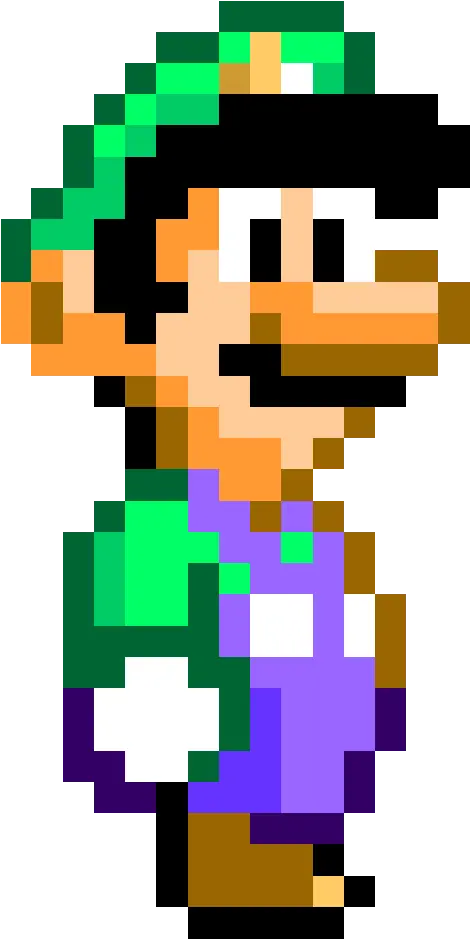Super Mario World Luigi Sprite