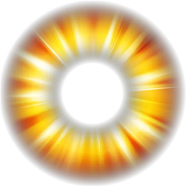 Glow White Orb Transparent
