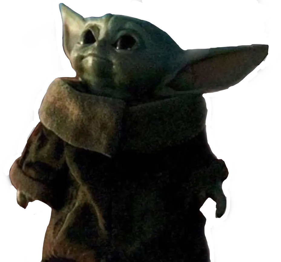 babyyoda starwars yoda freetoedit Baby Yoda Sticker Whatsapp