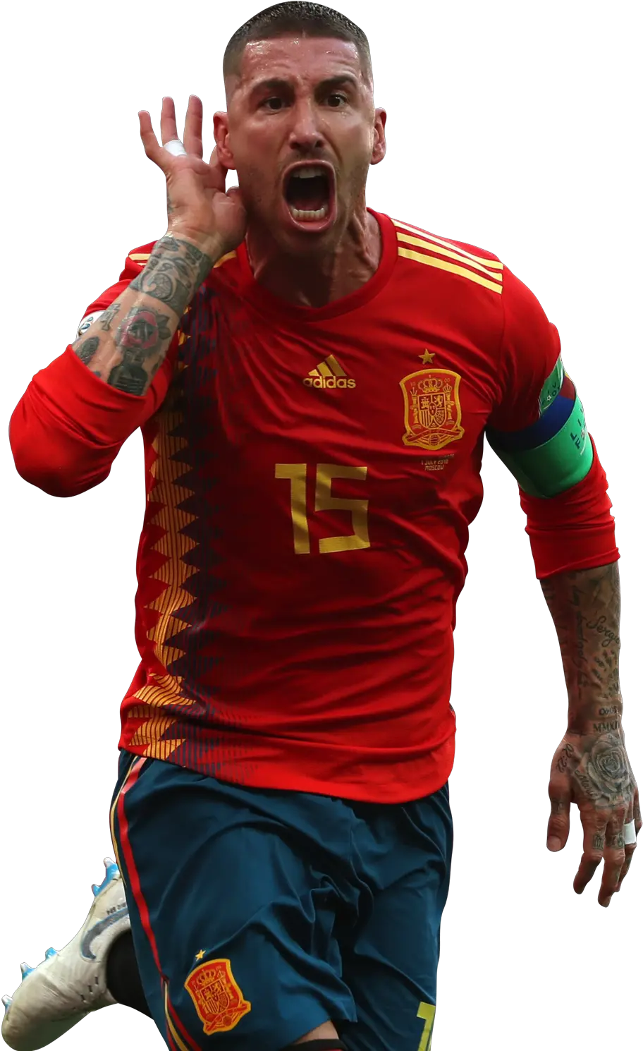 Sergio Ramos Render Sergio Ramos Spain Png