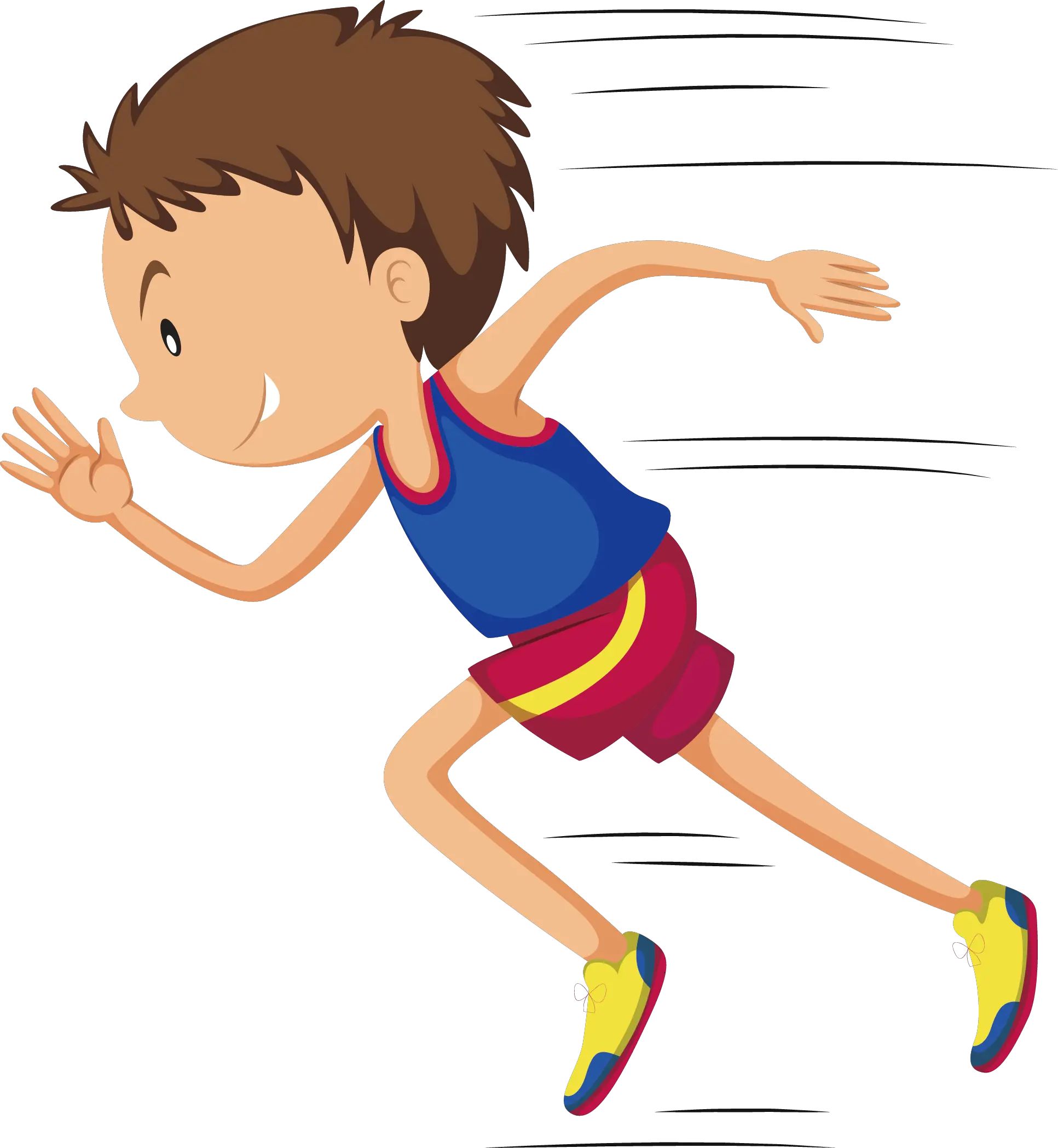 Jump Clipart Athletic Person Running Clipart