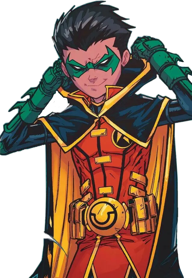 Damian Wayne Robin Comics