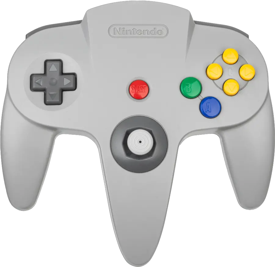 Transparent Nintendo Controller Png Nintendo 64 Control Png