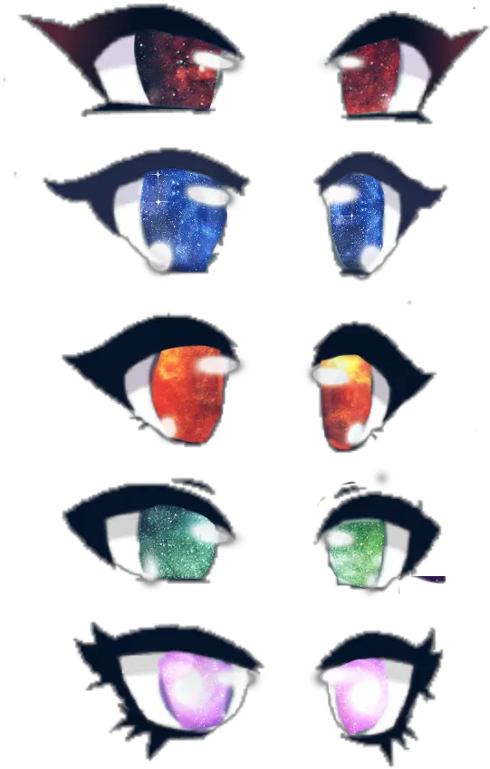 Galaxy Eye Base Gacha Life Gacha Eyes