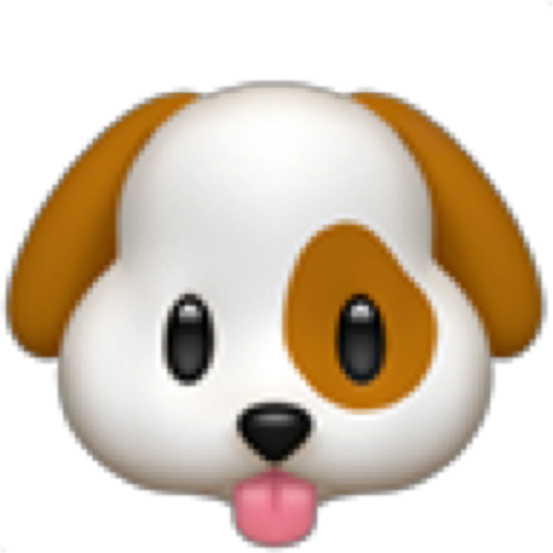 emoji iphoneemoji dog dogemoji puppy freetoedit Transparent Background Dog Emoji