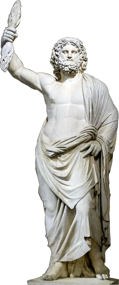 Zeus Statue Png