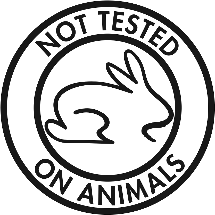 Not Tested On Animals Logo Vector Emblem