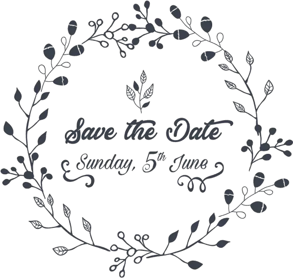 Save The Date Png