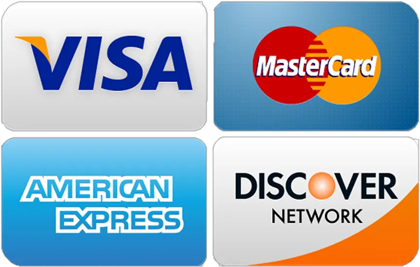 Visa Mastercard American Express Discover Logo Png