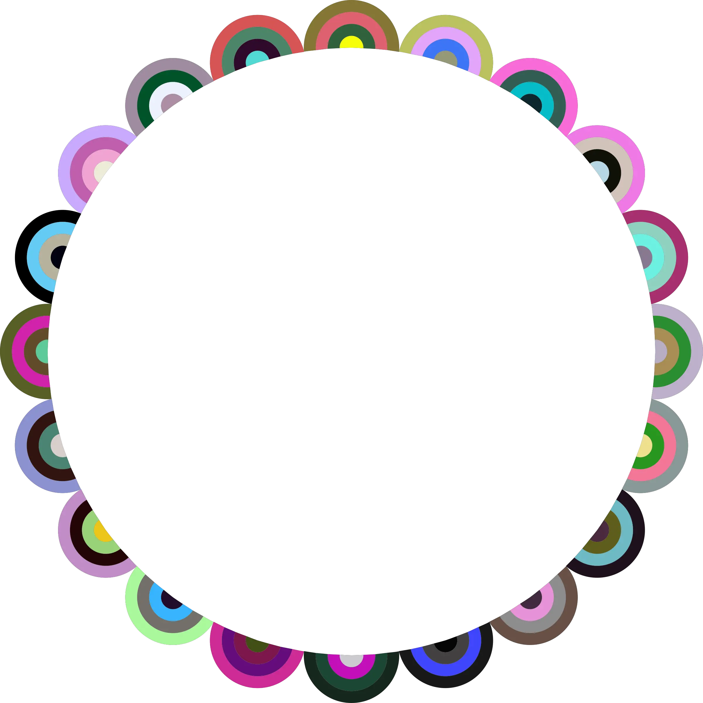 Transparent Rubber Band Clipart Png Circle Frame Color