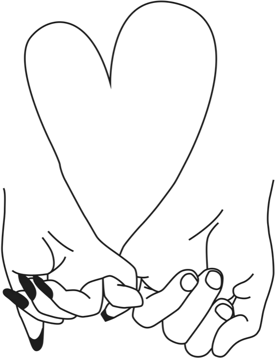 Fingers Drawing Promise Transparent Pinky Promise Clipart