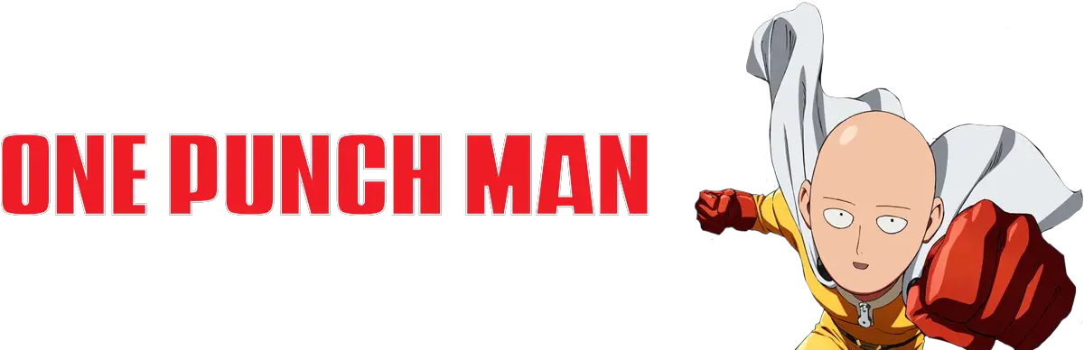 One Punch Man Font Transparent