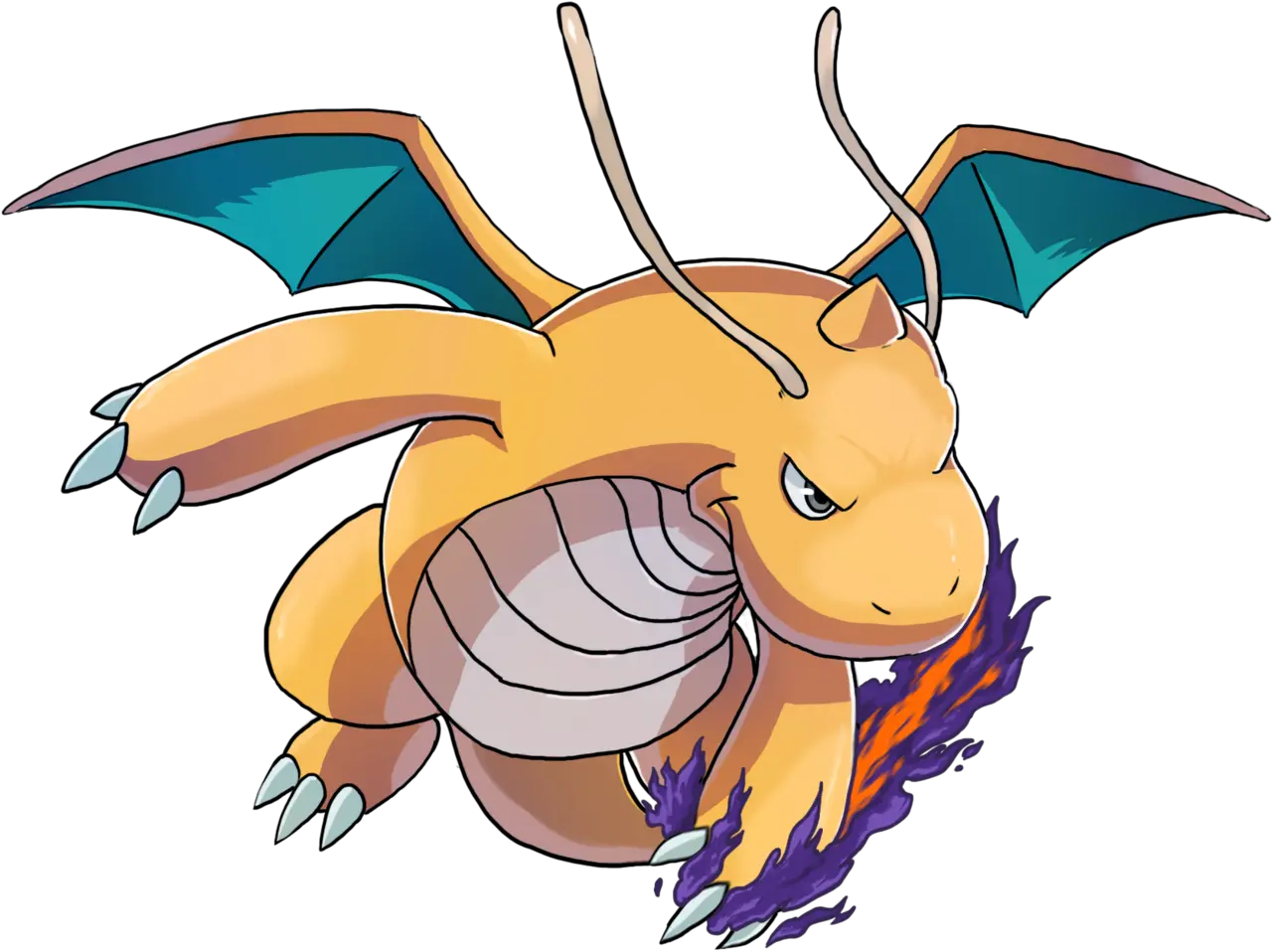 Baby Dragonite Png Clipart Black And White Library Dragonite Dragon Claw