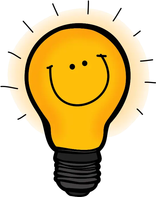 Thinking Lightbulb Transparent Clipart Free Ya Png Happy Lightbulb Clipart