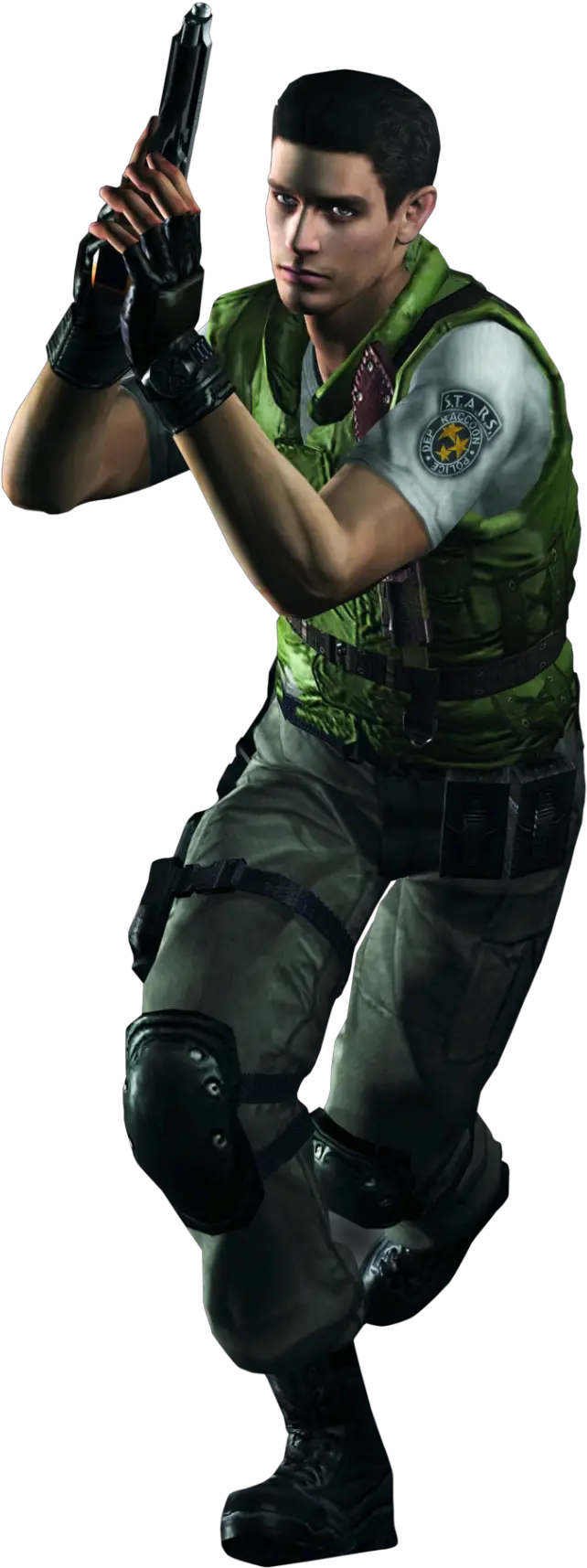 Chris Redfield Hd Remaster Cu Resident Evil Remake Chris Redfield