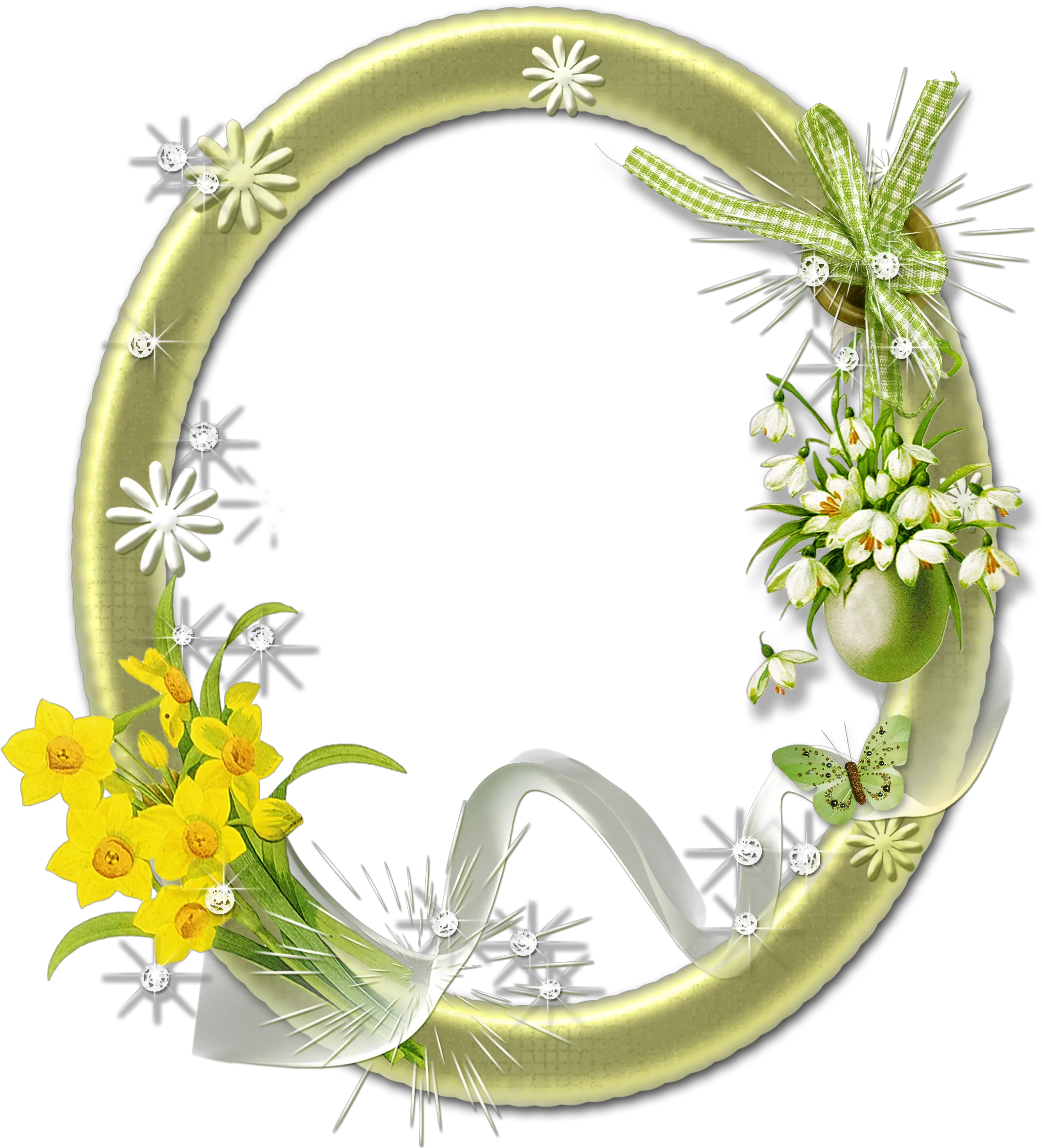 Oval Picture Frame Png Condolence Photo Frame Png