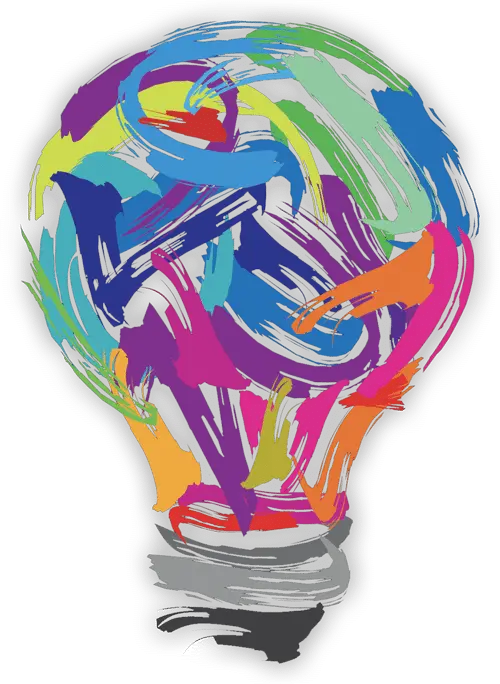 Advis Creative Lightbulb Transparent Logo Design Png