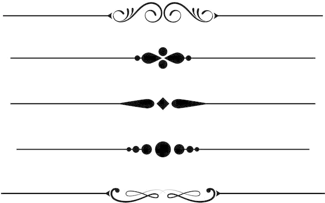 Fancy Lines Free Vector Vectors Clipart Transparent Fancy Lines For Letters