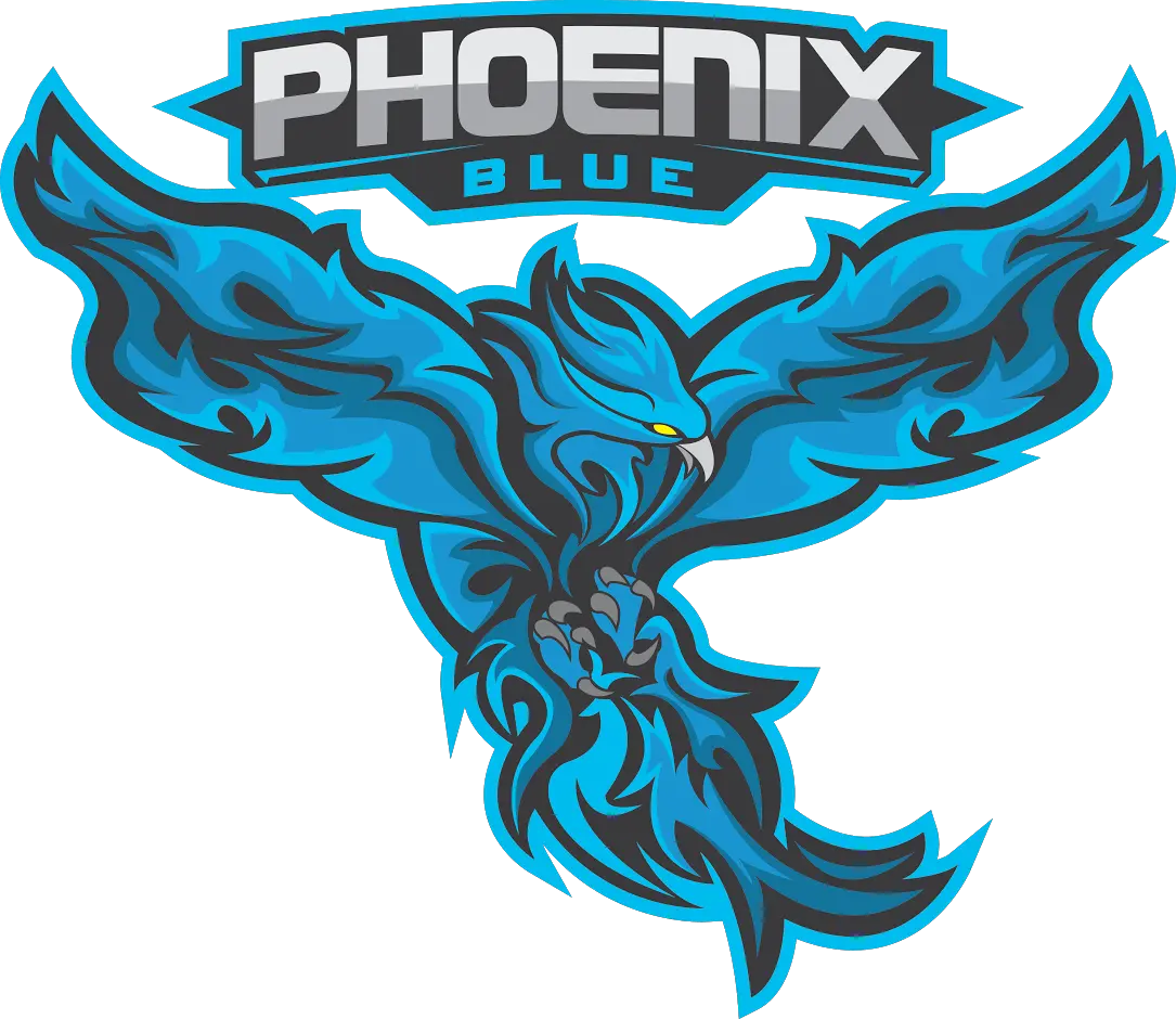 Phoenix Blue Blue Phoenix Logo Design