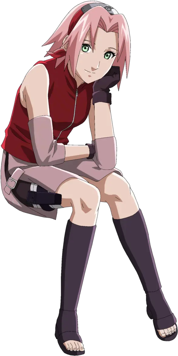 Sakura Haruno Sitting