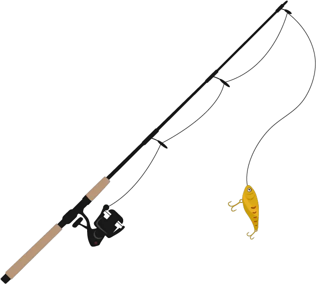 Fishing Rod Fishing Line Clip Art Transparent Background Fishing Rod Png