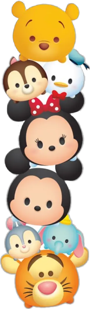 mickey mickeymouse minniemouse donaldduck winniethepooh Tsum Tsum Name Sticker