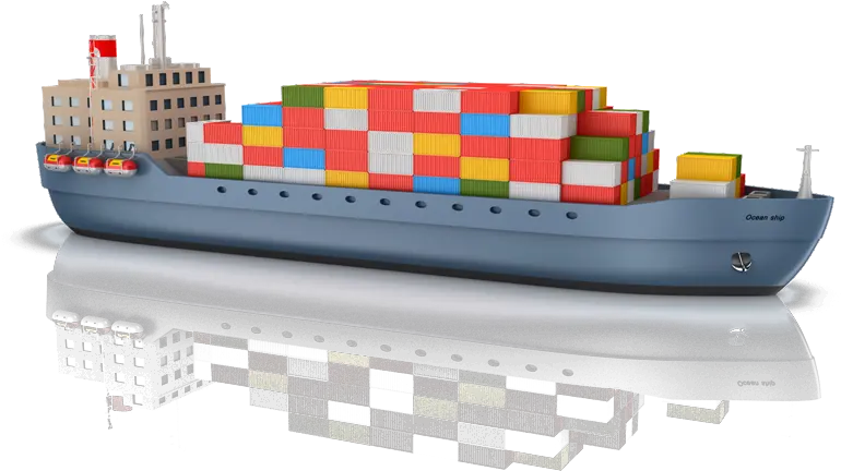 Transparent Cargo Ship Png Containerschiff Clipart
