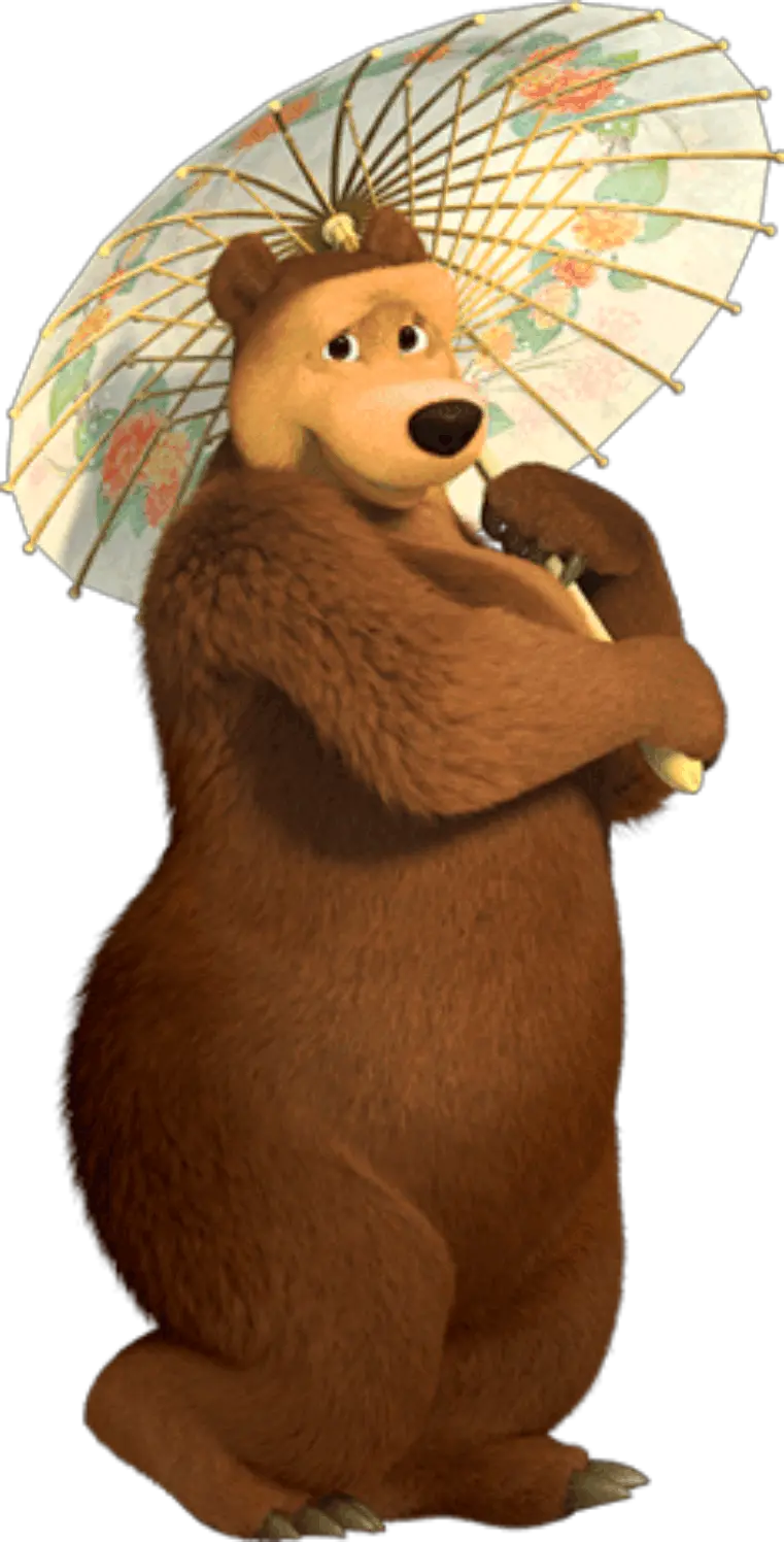 Clip Art Personagens Masha Eo Urso Png Masha And The Bear Lady Bear