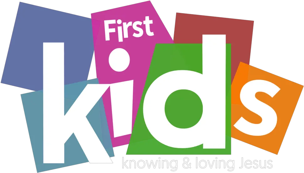 First Kids Logo All White Letters Kids Logo Png