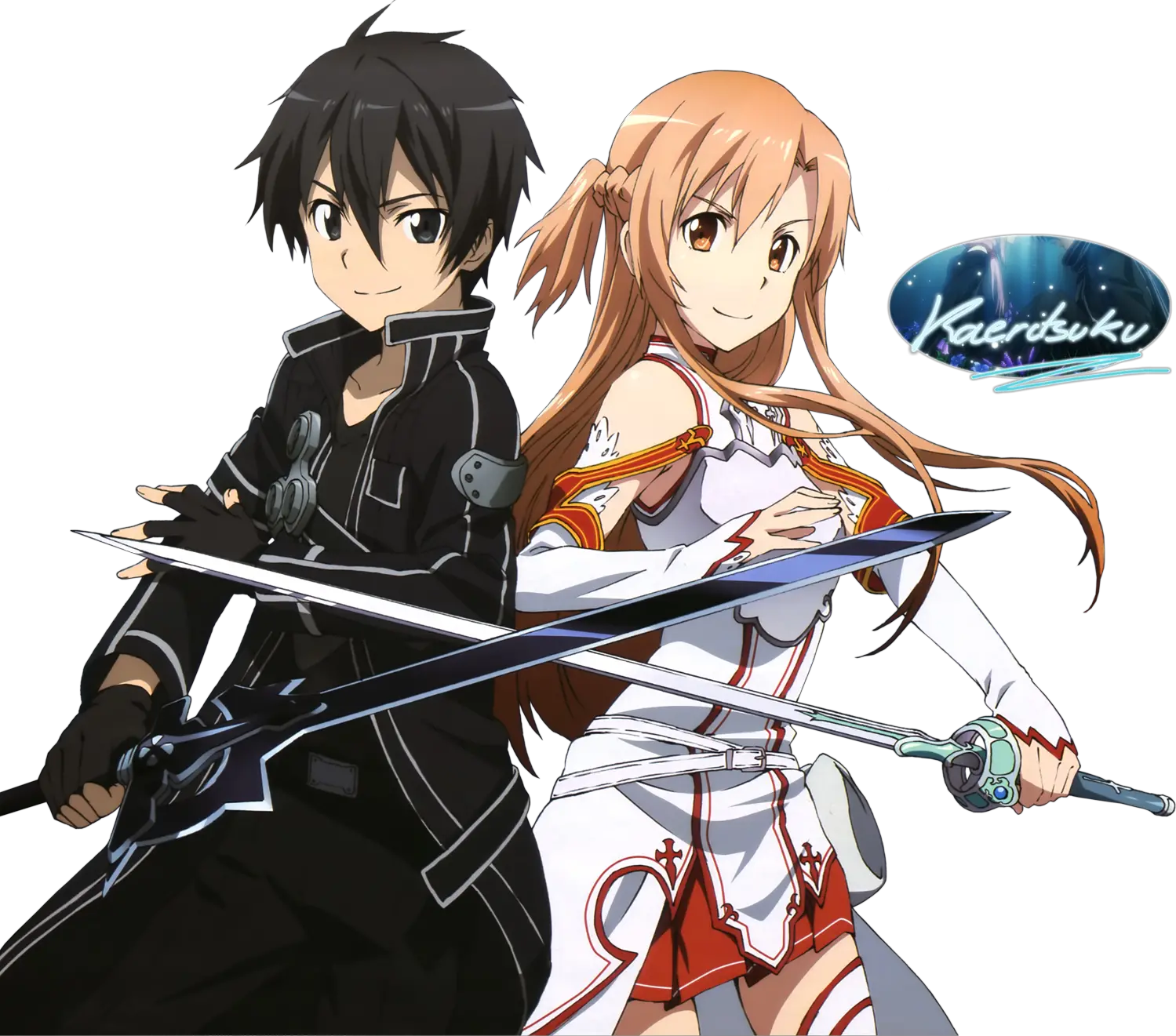 Sword Art Online Kirito And Asuna Sword Art Online Kirito And Asuna Png