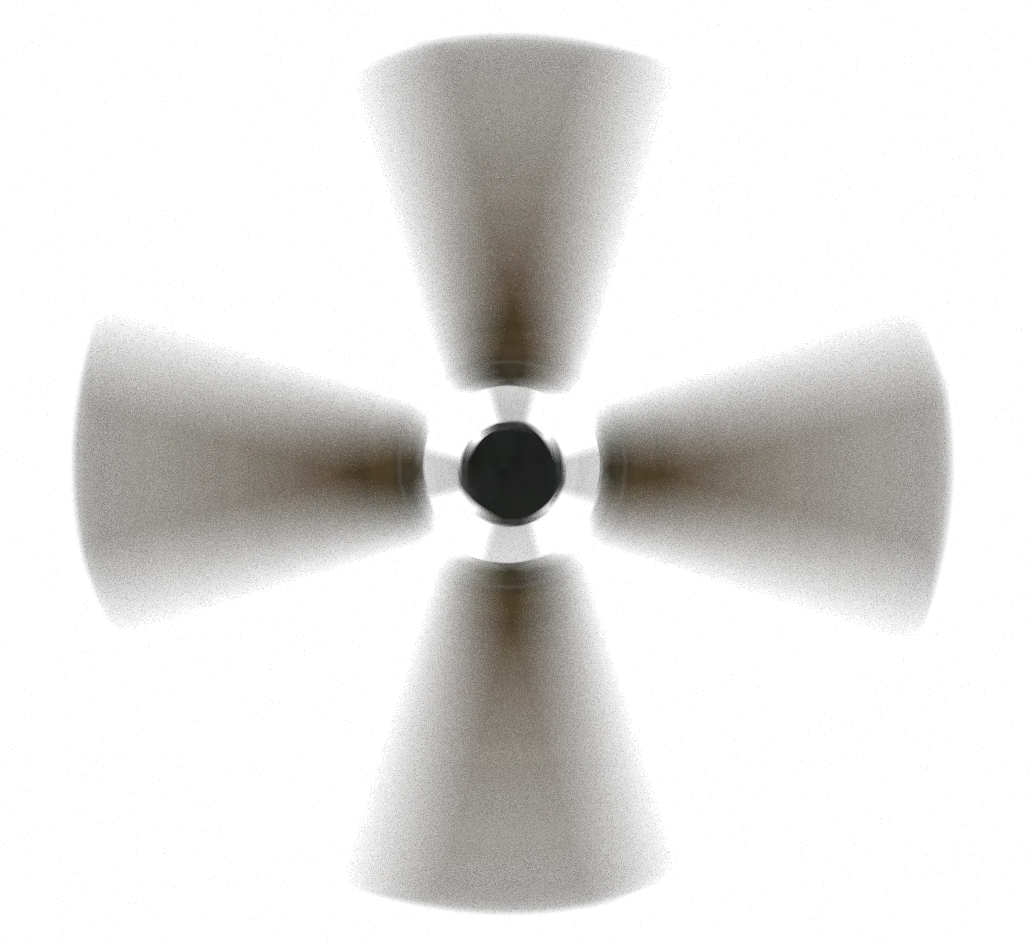 Ceiling Fan Spinning Propeller Png