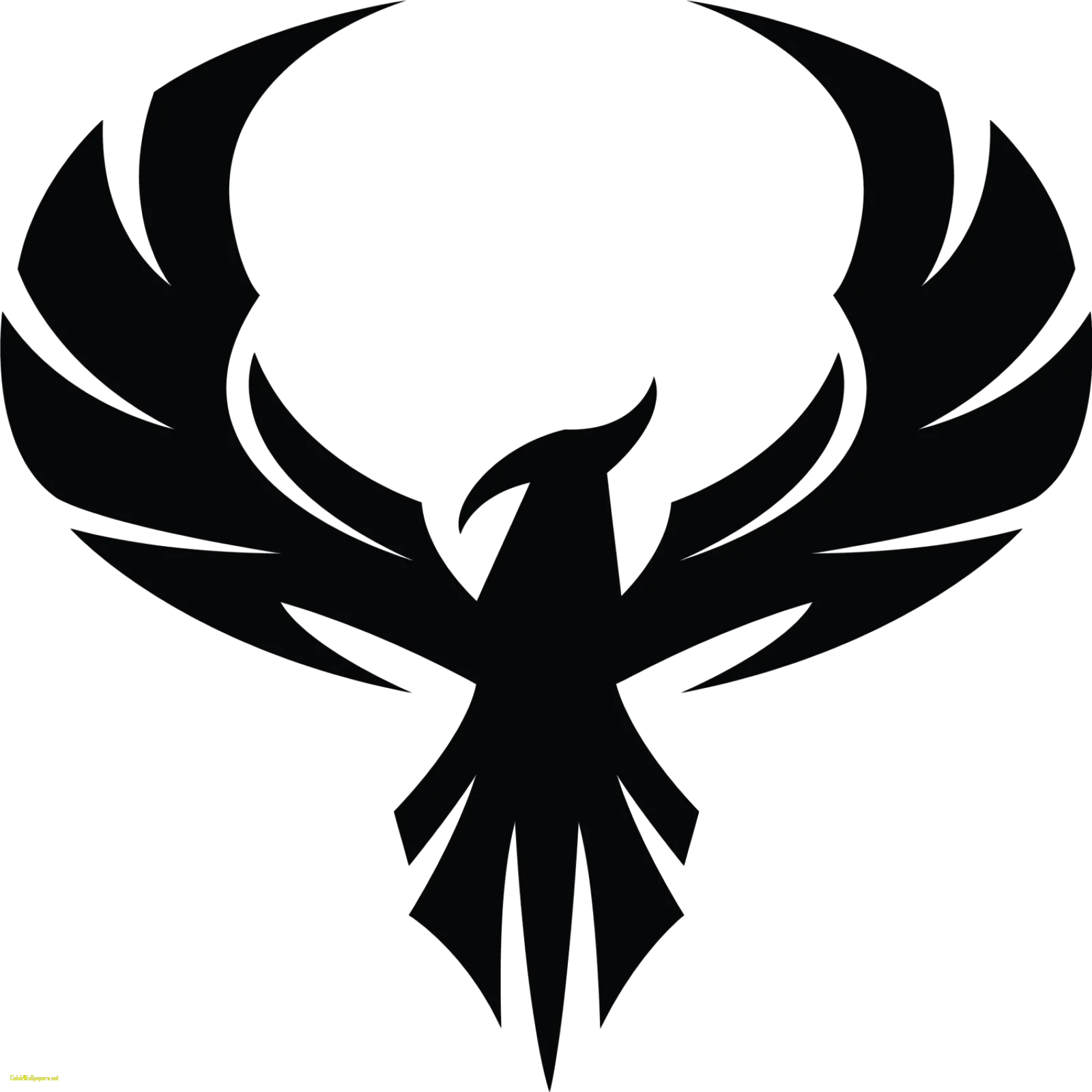 Silhouette At Getdrawings Com Phoenix Clipart