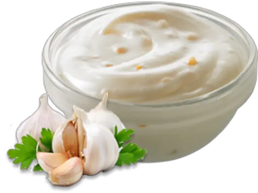 Cheese-spread Garlic Sauce Png