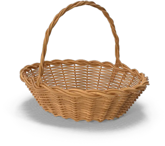 Easter Basket Clip Art Transparent Gift Basket Empty