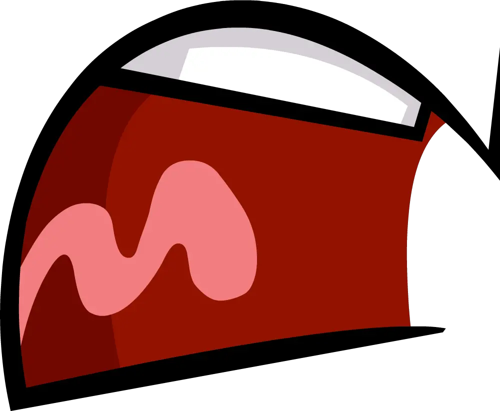 Transparent Frown Clipart Angry Cartoon Mouth Transparent