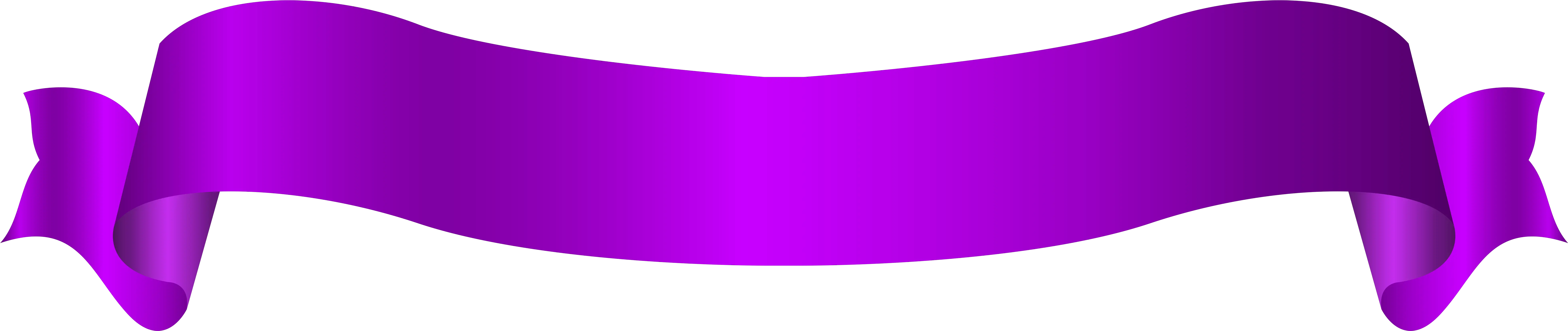 Violet Banner Png Image Ribbon Purple