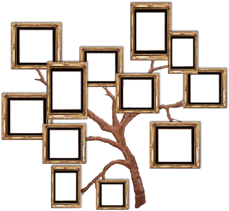 Free Png Golden Frame Collage Photo Frame Design Png