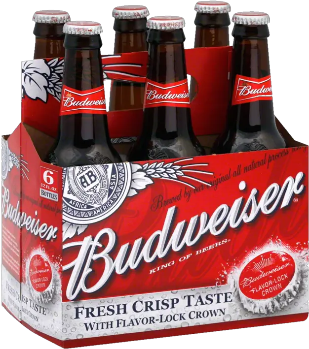 Transparent Six Pack Beer Clipart Budweiser Beer South Africa