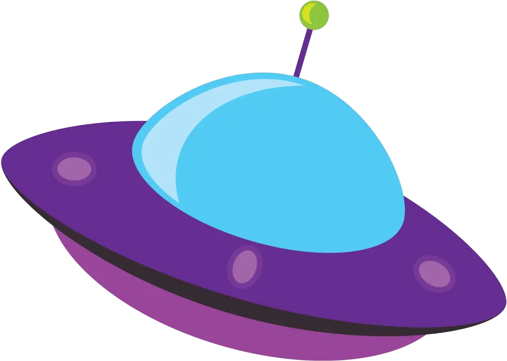Cartoon Alien Flying Saucer Png Element Space Ship- Alien Spaceship Cartoon Png