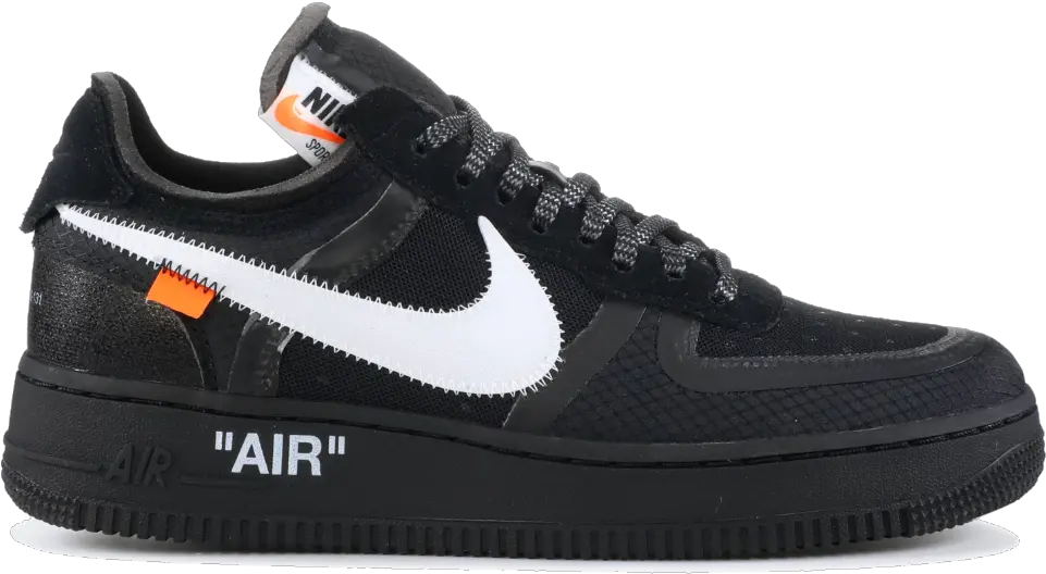 Air Force 1 Low Off White Black White Off White Shoes Nike