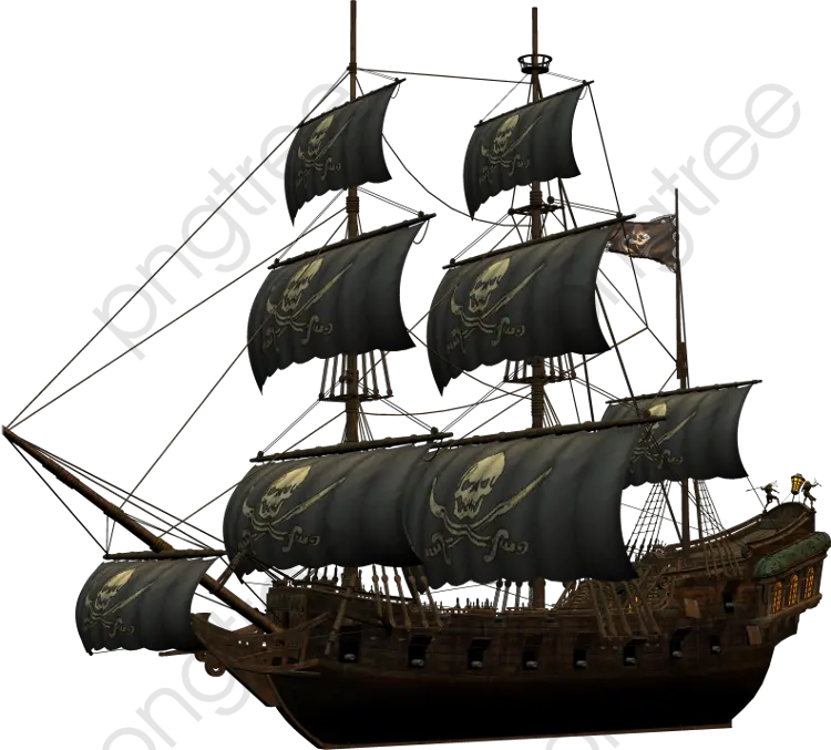 Transparent Pirate Ship Clipart Pirate Ship Png