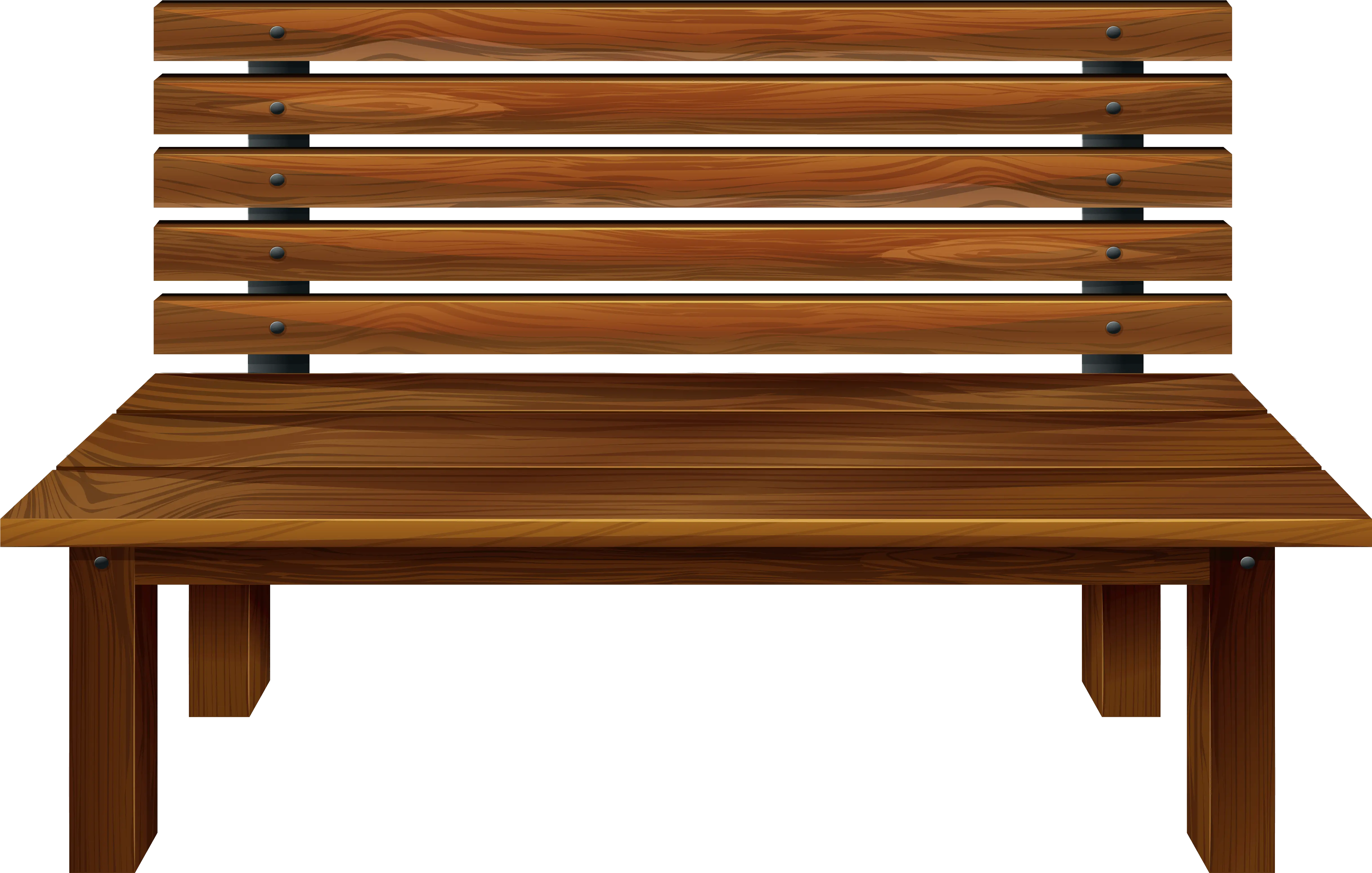 Bench Clipart Transparent Transparent Background Park Bench Clipart