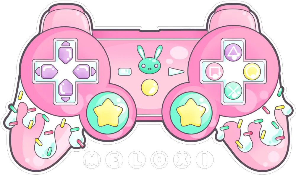 Transparent Videogame Clipart Pink Game Controller Png