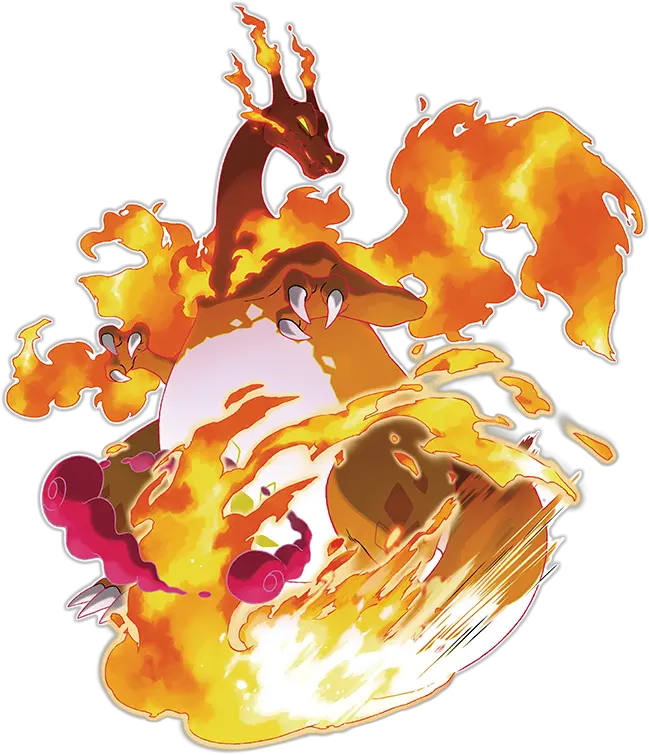 Gigantamax Charizard Marketing Art Gigantamax Eevee