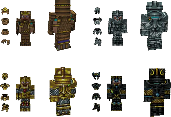 Minecraft Samurai Armor Texture