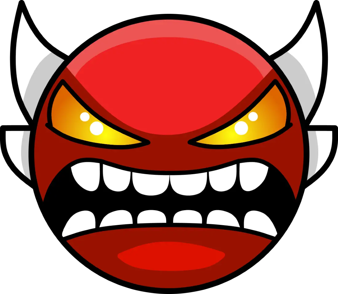 Demon Png Image Geometry Dash Demon Face Png